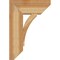 Ekena Millwork Thorton Slat Rough Sawn Bracket, Western Red Cedar, 6"W x 18"D x 26"H BKT06X18X26THR06RWR - alternate 3
